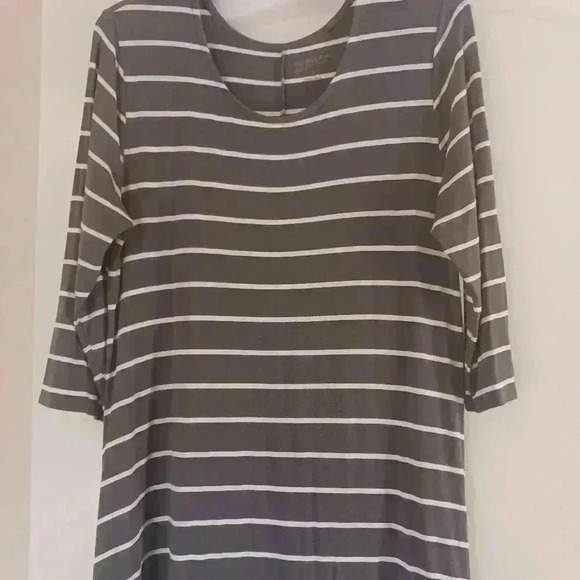 *Arizona Stripe dress very soft and cozy size XL - Picture 3 of 8